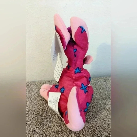 Disney‎ It's A Small World Pink Kangaroo & Baby Plush Stuffed Animal NWT - Picture 4 of 5